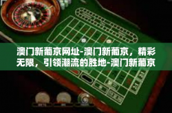 澳门新葡京网址-澳门新葡京，精彩无限，引领潮流的胜地-澳门新葡京网址
