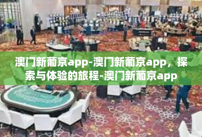 澳门新葡京app-澳门新葡京app，探索与体验的旅程-澳门新葡京app