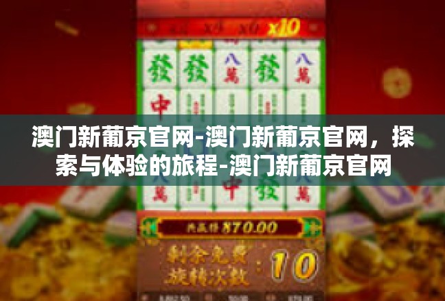 澳门新葡京官网-澳门新葡京官网，探索与体验的旅程-澳门新葡京官网